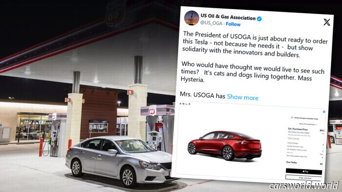 El Presidente De Petróleo y Gas De EE. UU. Comprará Tesla Si Los Seguidores De X Alcanzan Los 61.130 | Carscoops
